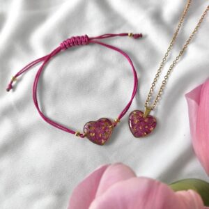 Zakochane serce - komplet