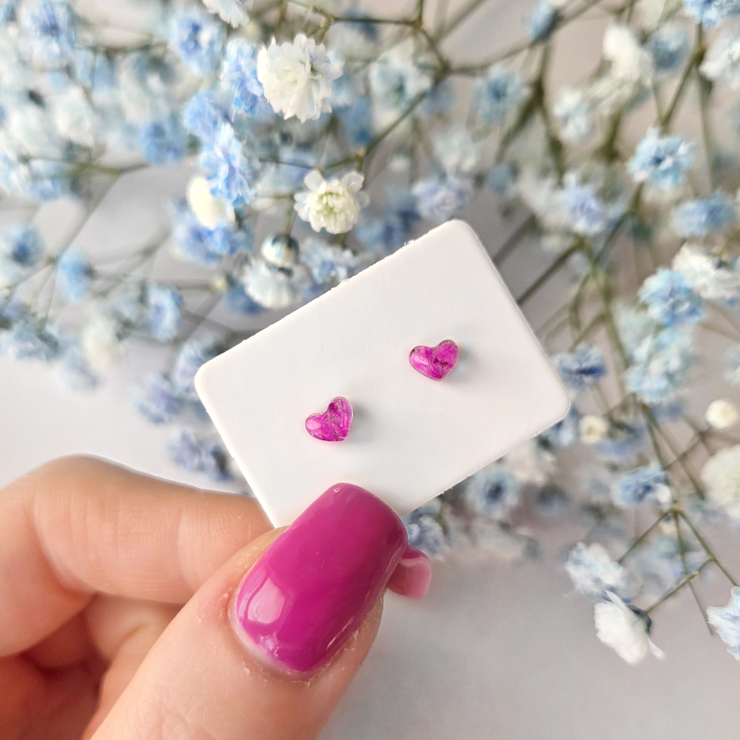 Różowe tyci serduszka